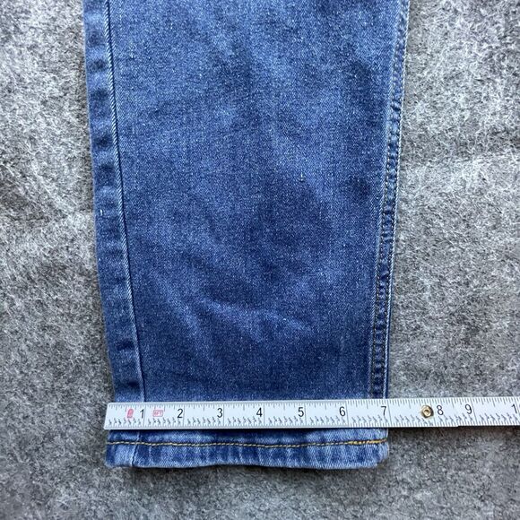 Smith & Mills Denim Jeans Mens 34 Blue Slim Straight Stretch Classic - Picture 8 of 9